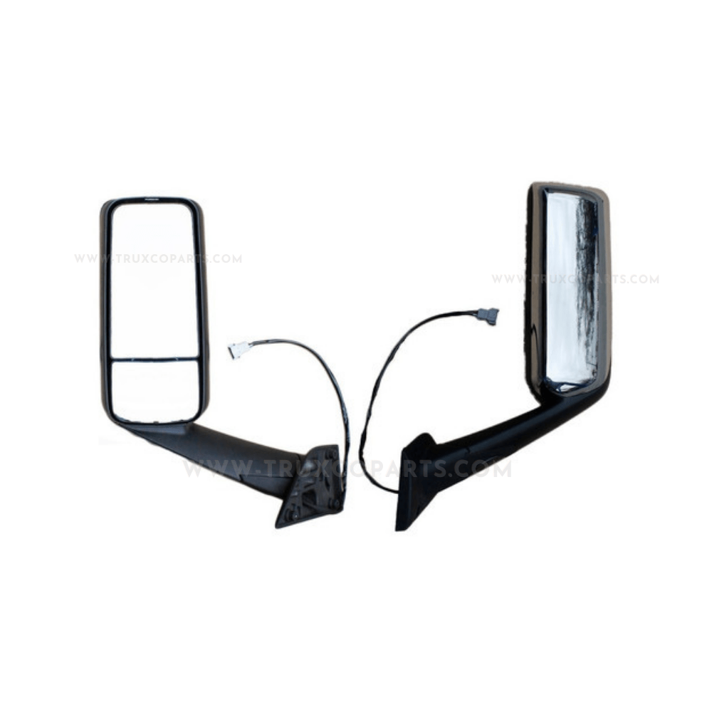 New Freightliner Cascadia Heated Chrome Door Mirror Assembly (2018+)