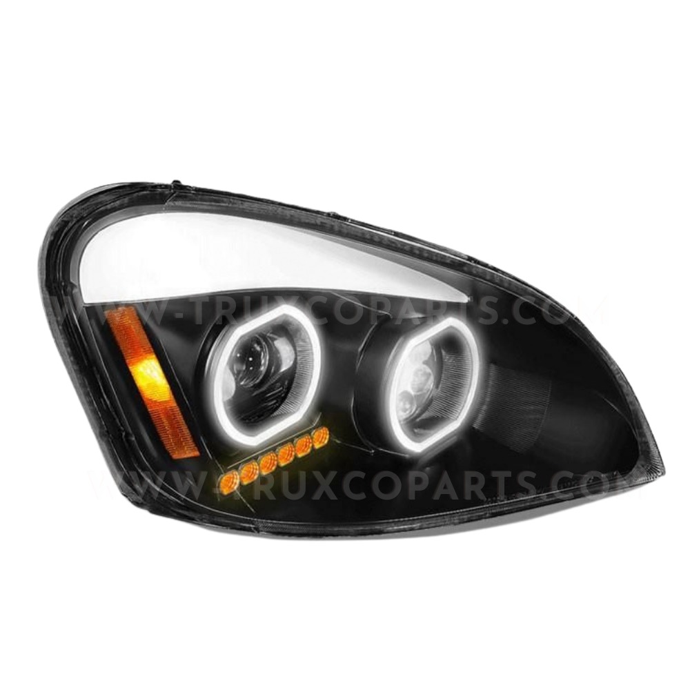 thumbnail image 2 of For 2018 - 2023 Freightliner CASCADIA Headlight Full LED Passenger A6601405003 2 of 11