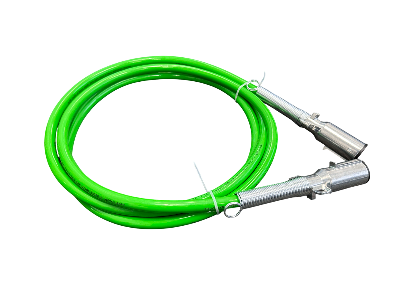 7-prong green cable – 15ft Straight