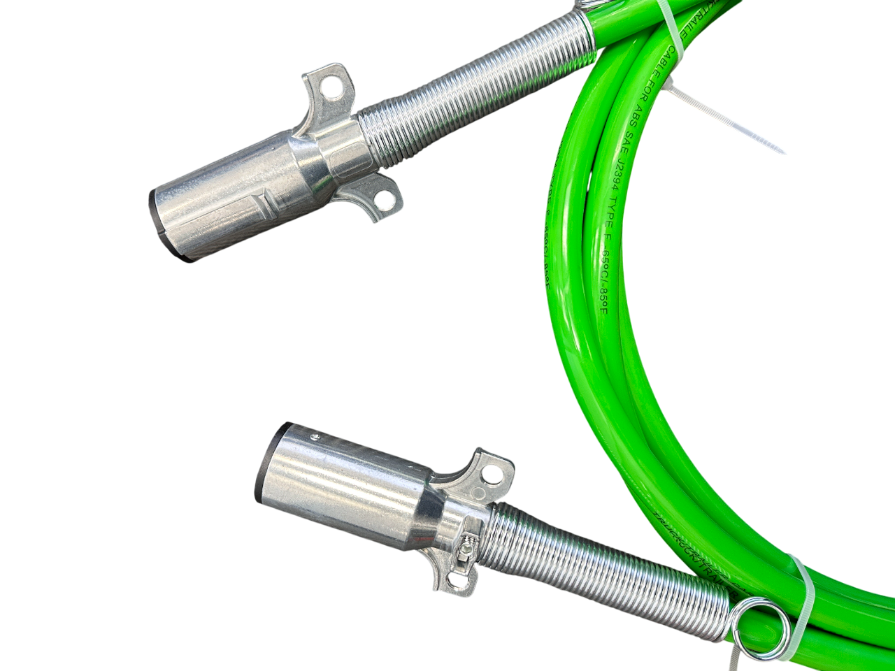 7-prong green cable – 15ft Straight