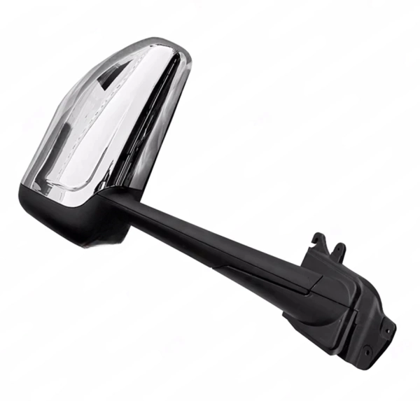 Peterbilt 579 Door Mirror Assembly – Chrome – 2022+ (Angled)