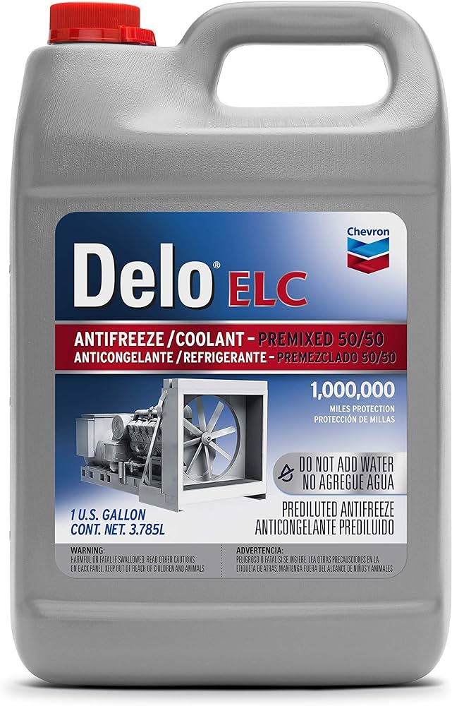 Chevron – Delo ELC 5 Premixed 50/50 Antifreeze/Coolant