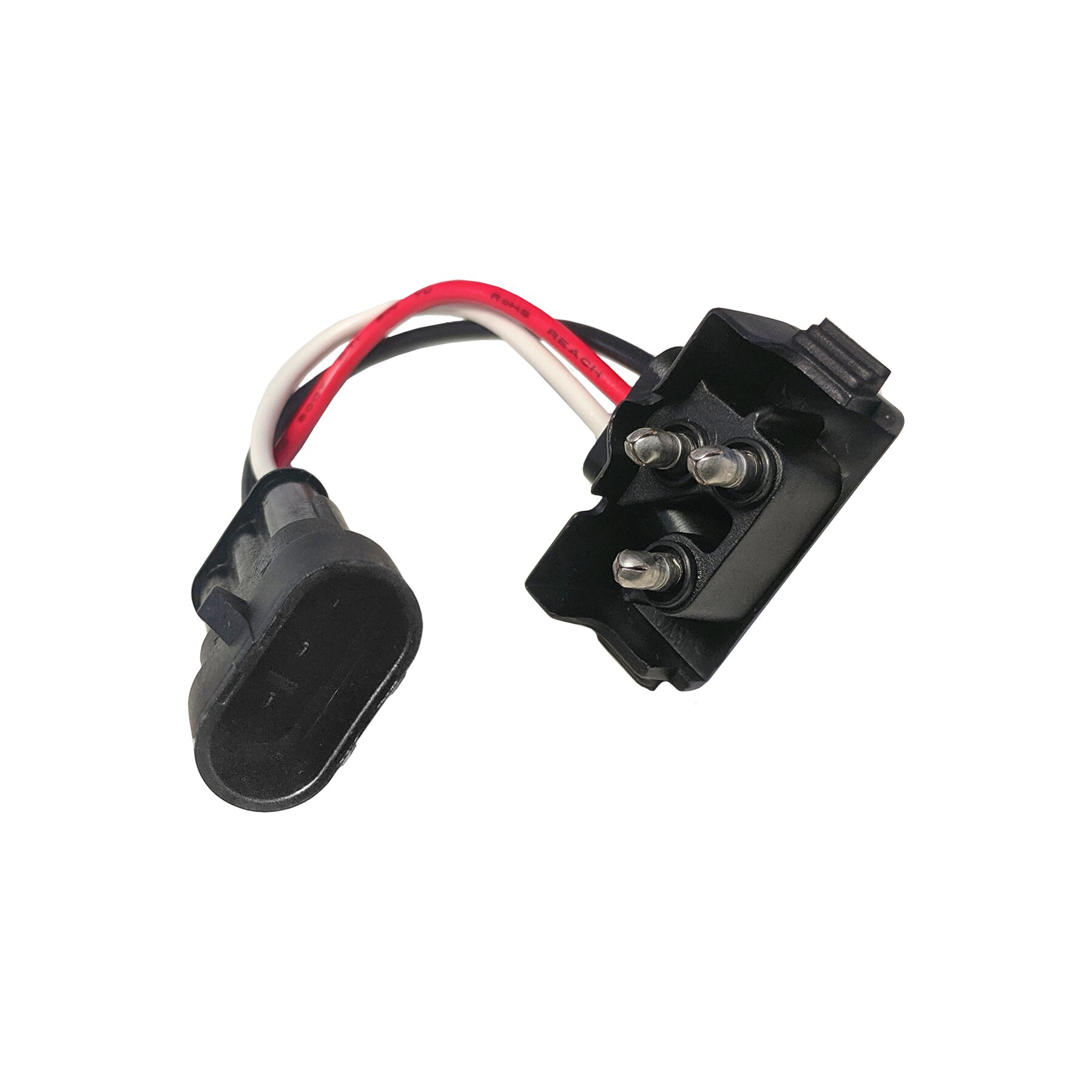 ADAPTOR TO CONVERT 3-PRONG TO 3-PIN CONNECTOR
