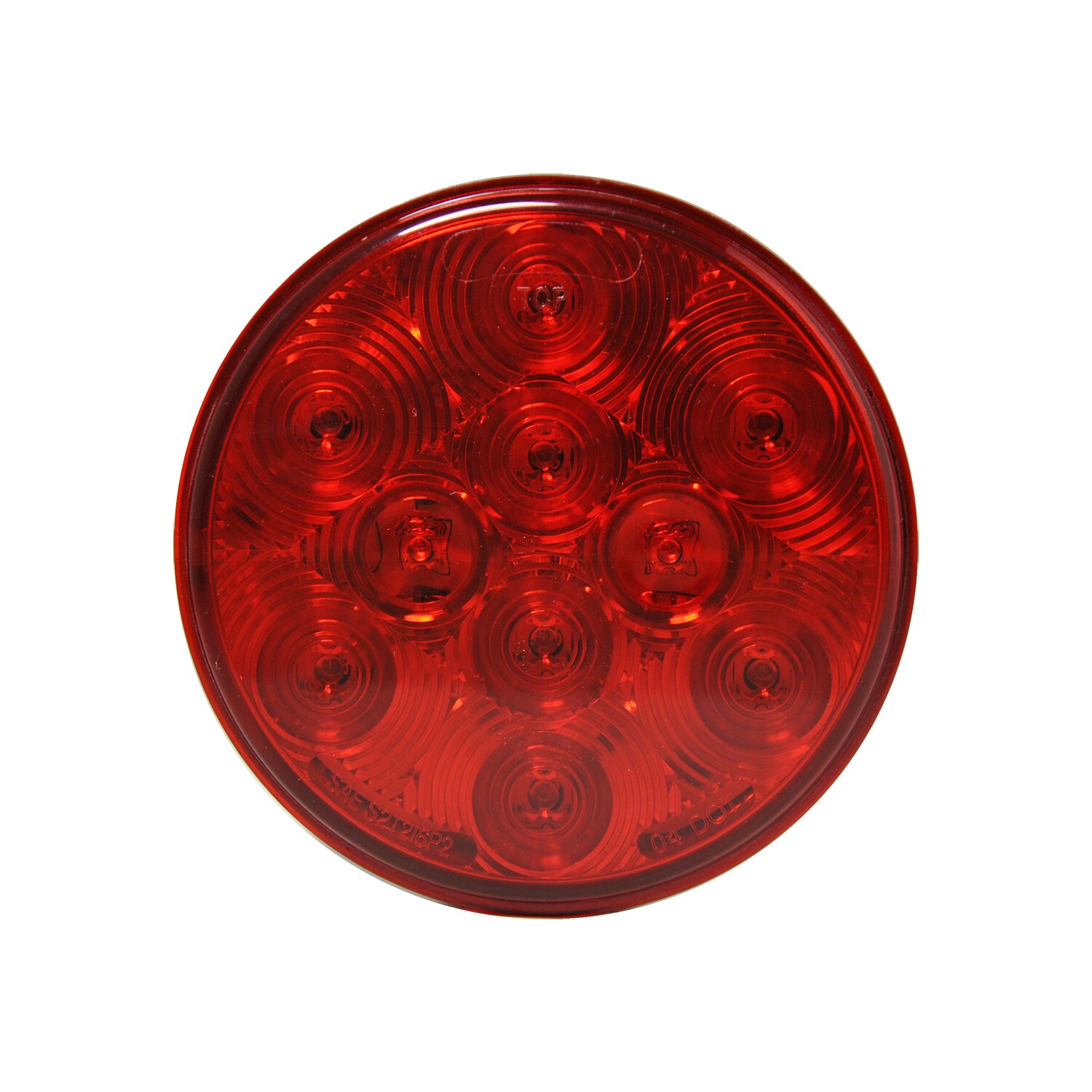 LED 4″ RD 3-Pin AMP connection