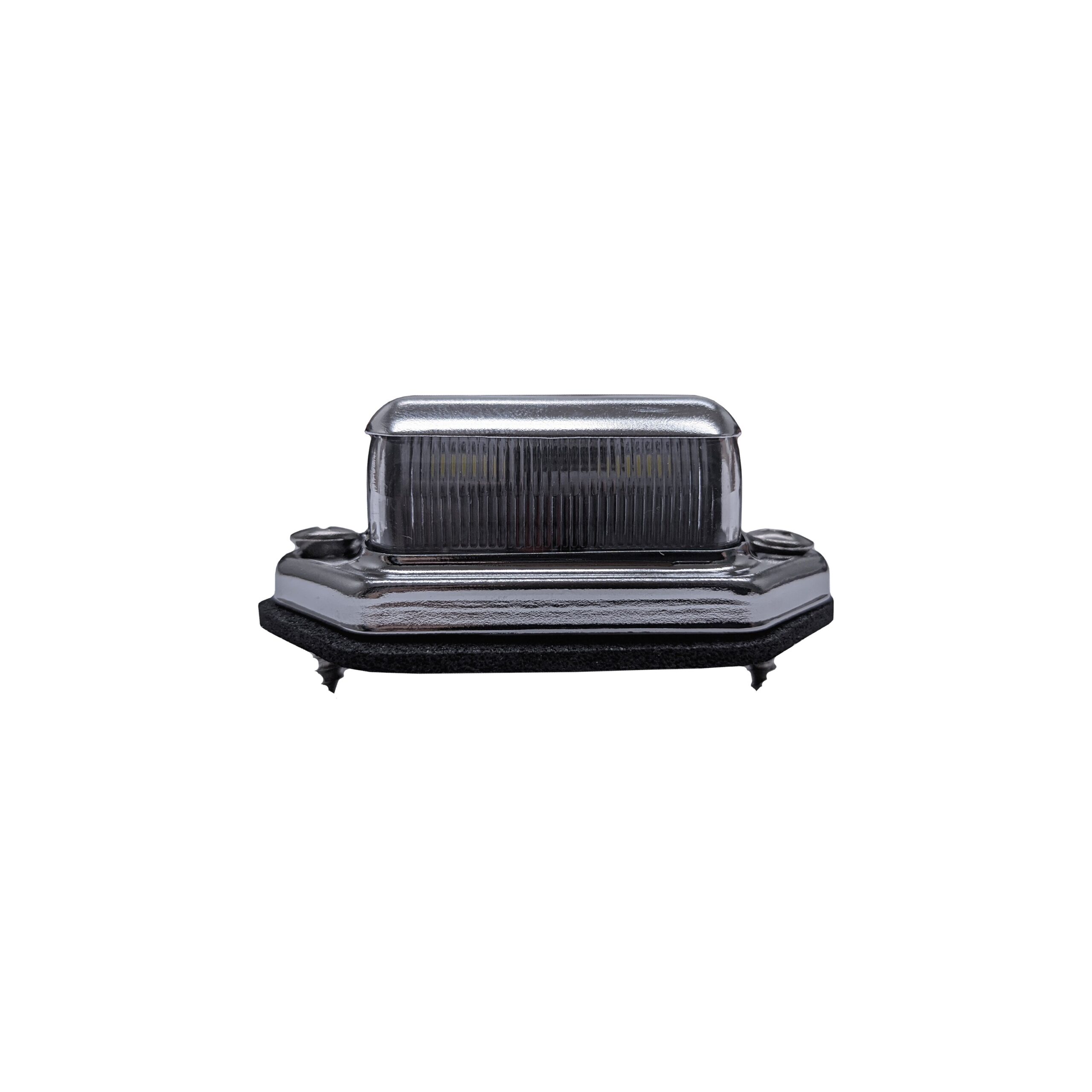 LED License lamp chrome housing – 2-dio