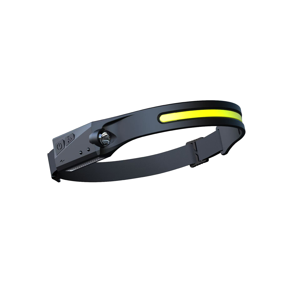 Headband Lamp With Side LED Flashlight