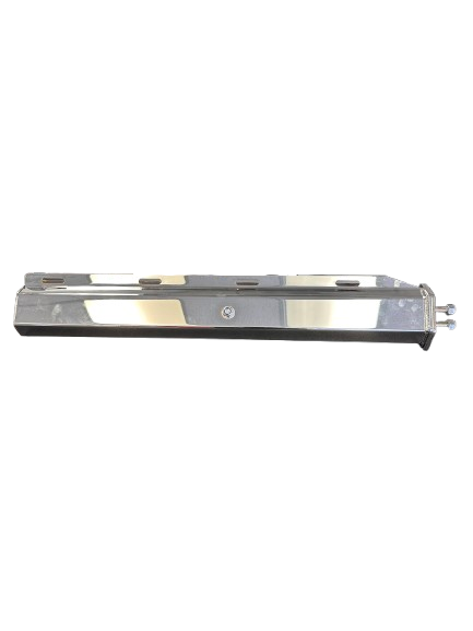Mud Flap Hanger Steel Chrome – 30″ Taper 1 1/8” Bolt Spacing – Straight