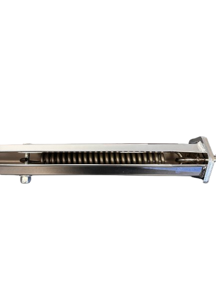 Mud Flap Hanger Steel Chrome - 30" Taper 1 1/8'' Bolt Spacing - Straight - Image 5